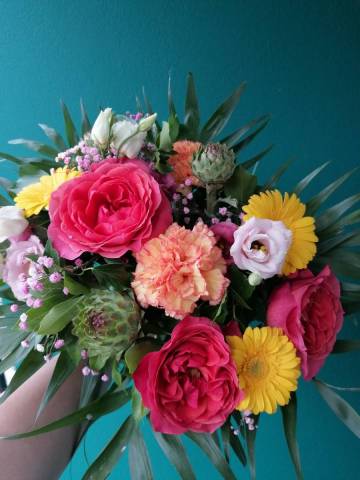 Bouquet rond color