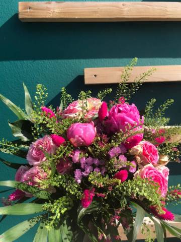 Bouquet rond rose